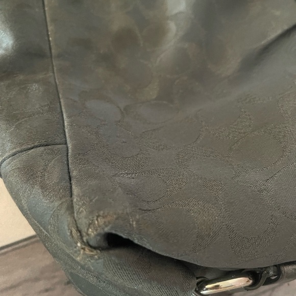 COACH Authentic Charcoal Blue Tote 🔥Preloved💜 - Picture 8 of 8